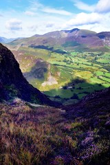 The Cumbrian Mountains from Bull Crag