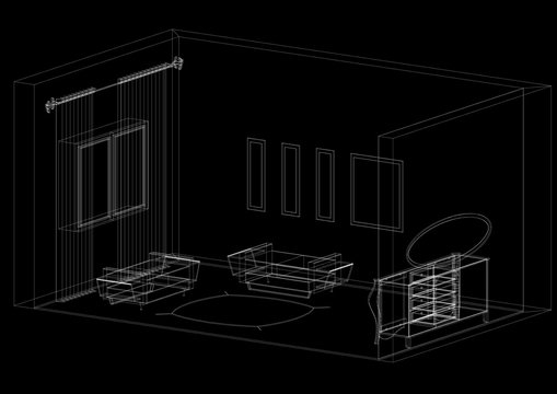 Living Room Architect blueprint 