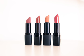 Set of professional lipsticks