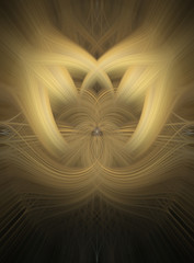 Obraz premium illustration made with the twirl effect for backgrounds, wallpapers and overlays - Illustration