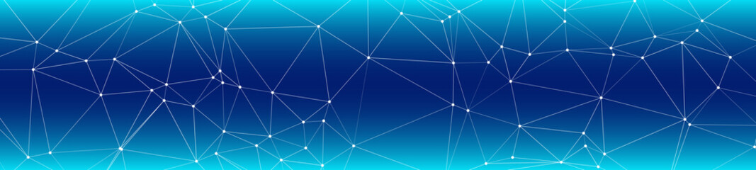 Obraz premium Connected neural network vector abstract conception