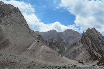 Mountainscape of Ladakh, North of India