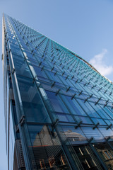 glass office building in the Brussels