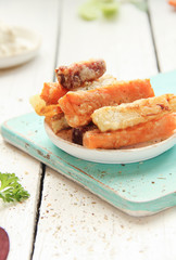 Gemüsesticks Sticks Pommes Vegetarisch Vegan Snack