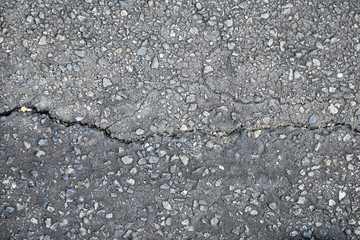 abstract background texture of the old road with cracks