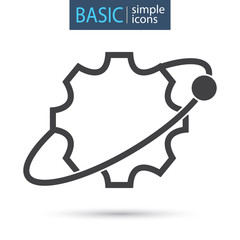 artificial intelligence simple icon