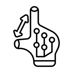 artificial intelligence simple icon