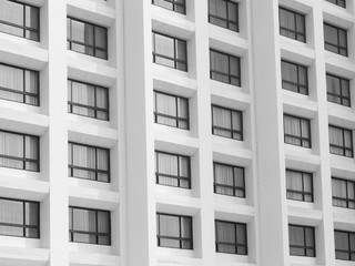 Fototapeta premium abstract background texture of window building architecture