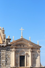 ドブロブニク　聖イグナチオ教会の十字架