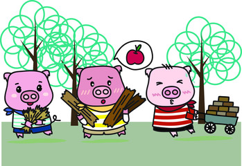 three little pigs