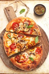 Hot Homemade Pizza 