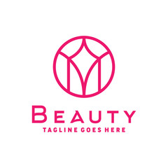 Beauty Logo / Line Icon / Fashion Symbol Design Inspiration