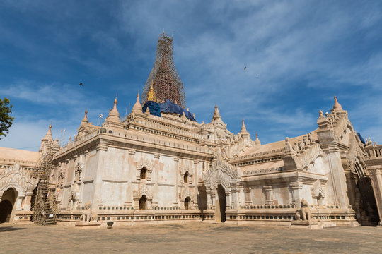 Ancient Ananda Pagoda Bagan (Pagan), Mandalay, Myanmar (Burma)