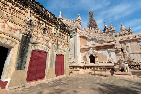Ancient Ananda Pagoda Bagan (Pagan), Mandalay, Myanmar (Burma)
