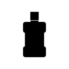 Mouthwash icon, logo isolated on white background