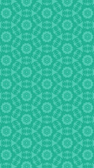 Fototapeta premium Ornate geometric pattern and two-tone abstract background