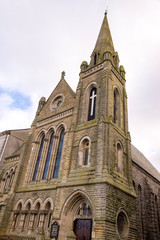 Fototapeta na wymiar Presbyterian Church in Caernarfon - Gwynedd - Wales