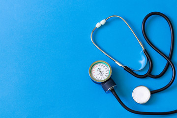 Medicine, health care equipment. Measurement of heartbeat and pressure. 