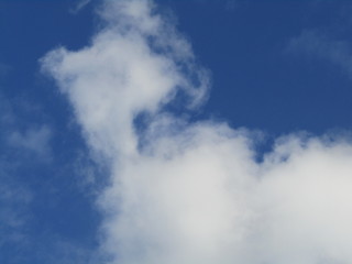 blue sky with clouds