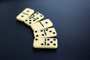 old board game dominoes