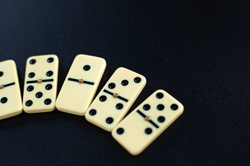 old board game dominoes