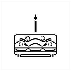 Cake Icon, Food Icon,