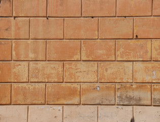 Masonry. The texture of the block.