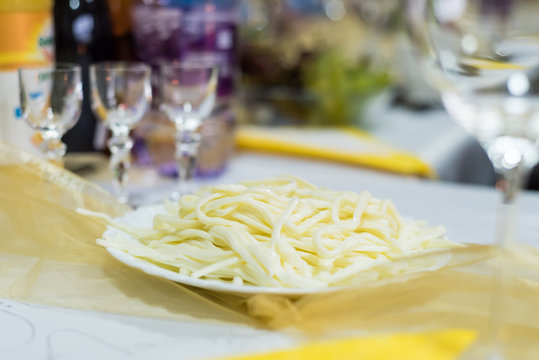 The best slovak cheese on the celebration table