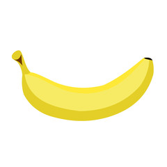 banana flat simple illustration