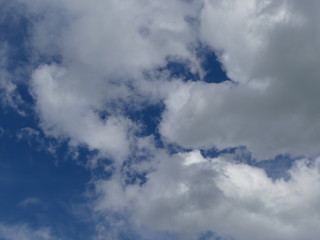 Obraz premium blue sky with clouds