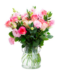 fresh rose flowers
