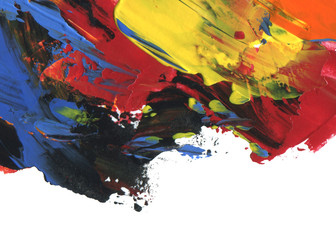 Abstract acrylic and watercolor painting. Color texture background.