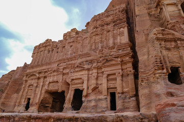 Royal Tombs in Petra Jordan © Vesna