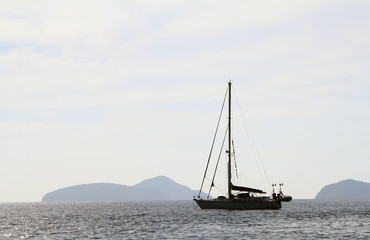 Fototapeta premium February 16, 2019. Krabi, Thailand. Panorama of the sea and beaches.