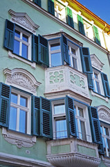 Naklejka premium Südtirol Bozen Mustergasse 7303.1