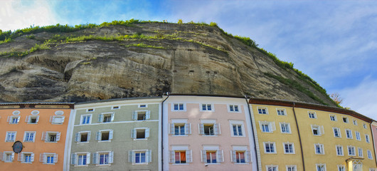 Colorful Salzburg bulidings