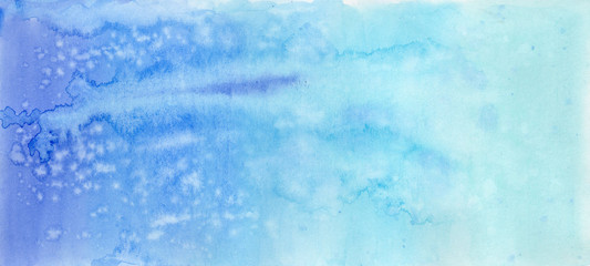 Hand drawn  abstract background blue sky