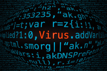 Virus in computer program code.