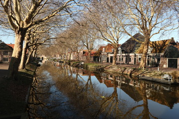 Fototapeta na wymiar Enkhuizen is a municipality and a city in the Netherlands, in the province of North Holland and the region of West-Frisia.