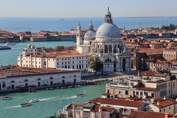 Santa Maria della Salute church in Venice, Italy