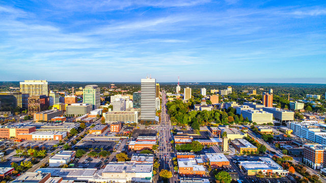 Columbia South Carolina Skyline SC Aerial