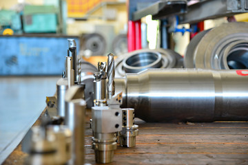 Cutter, mill and soldering equipment for metal processing on CNC milling machines.