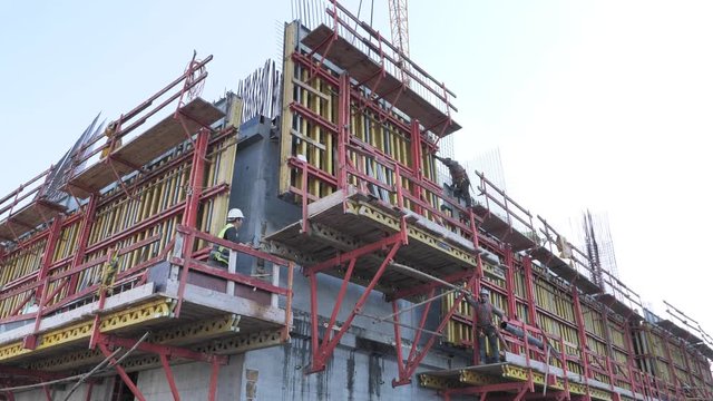 Lifting Concrete wall formwork system