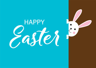 Obraz na płótnie Canvas Happy Easter. Easter Bunny