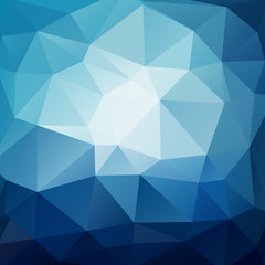 Abstract textured polygonal background. Vector blurry triangle background design.