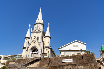 Fototapeta na wymiar [長崎県]三浦町教会