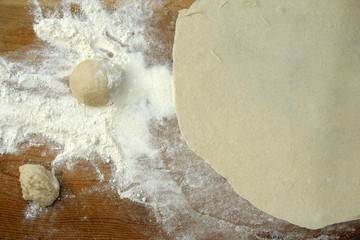 dough, making  pastry