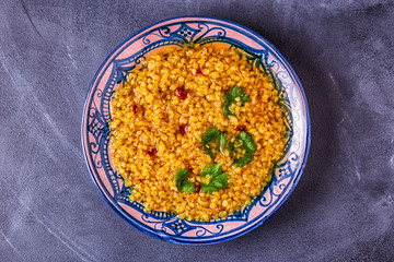 Lentil soup (Masoor Dal or Dal Tadka Curry)