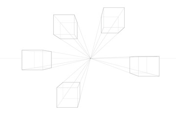 One Point Perspective Drawing Tutorial