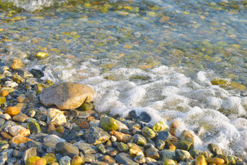 sea and rocky beach